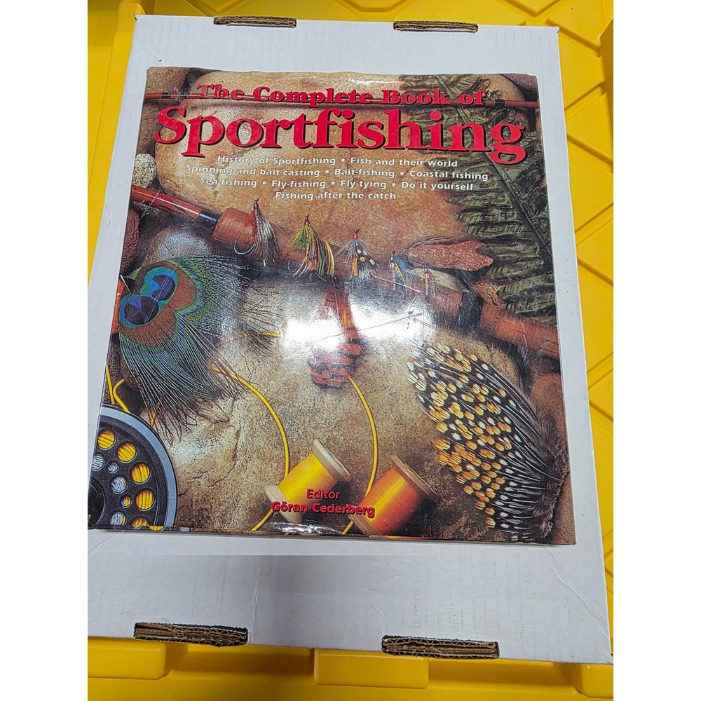 The Complete Book of Sportfishing Goran Cederberg Hardcover 1998 Fishing Guide